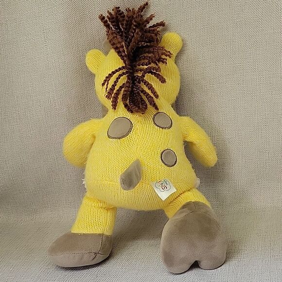 Lil' Sweetez Giraffe And Lion, Spark Create Imagine Giraffe Rattle Plush - Picture 9 of 10
